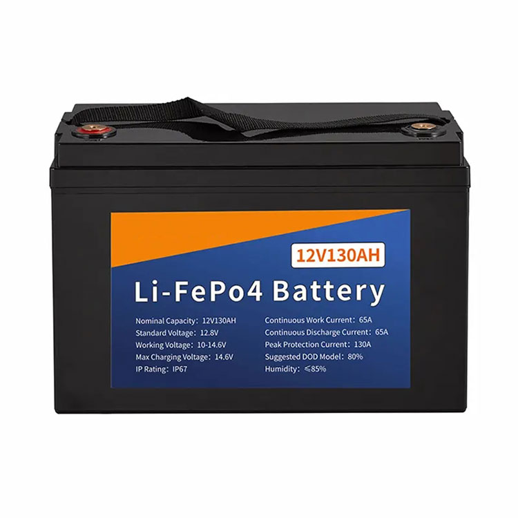 Batteria al litio da 12,8 V 130 Ah