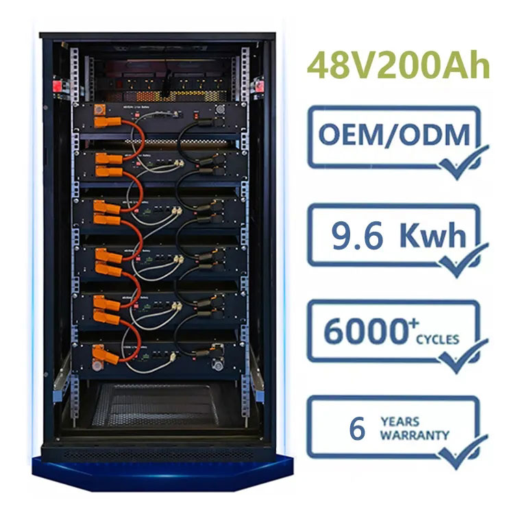 Batteria al litio per accumulo di energia modello rack 48V 200AH